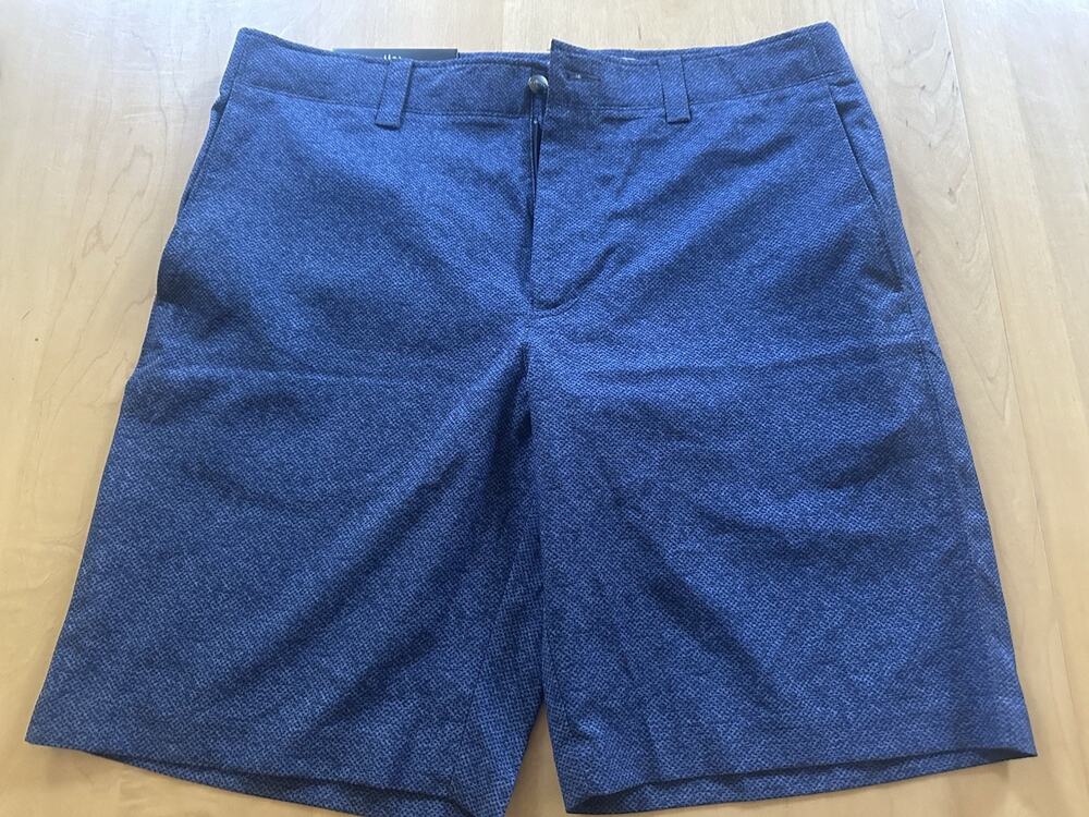 Callaway Performance Golf Shorts With Media Pocket Pearl Blue OPTI-DRI Size 34